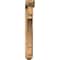 Ekena Millwork Merced Arts and Crafts Smooth Bracket w/ Offset Brace, Western Red Cedar, 5 1/2"W x 32"D x 40"H BKT0604X32X40MRC03SWR - alternate 2